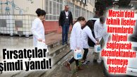 ALKIŞLAR MERSİN’DEKİ TEKNİK LİSELERE… DEZENFEKTAN ÜRETİP, KURUMLARIN İHTİYAÇLARINI KARŞILIYORLAR!