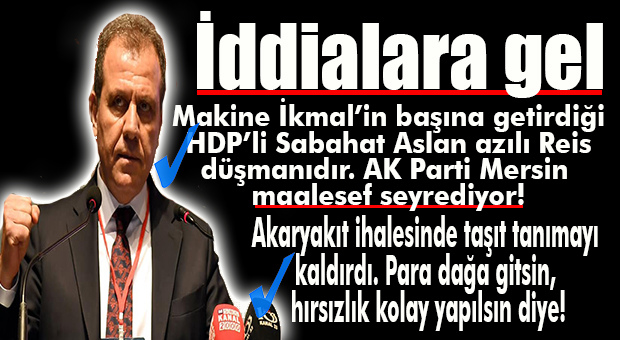 BÜYÜKŞEHİR AKARYAKIT İHALESİYLE İLGİLİ ŞOK İDDİA: “HIRSIZLIK KOLAY YAPILSIN DİYE…”
