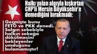 ŞÜKÜR Kİ DEVLET HEP 18 YAŞINDA! CHP’Lİ BÜYÜKŞEHİR’İN KAOS YARATMA ÇABASINA ERDOĞAN’DAN SERT CEVAP!