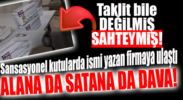 SAHTE MASKE’DE ADI GEÇEN FİRMA SANSASYONEL’E KONUŞTU: “BİZİM MASKE ÜRETİMİMİZ BİLE YOK!”