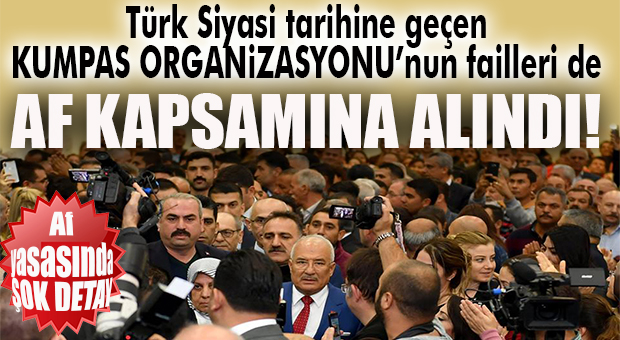 DEMOKRASİ KATLİNDE UTANÇ SÜRÜYOR… KOCAMAZ’A SİYASİ KUMPAS KURANLAR DA AFFEDİLDİ!