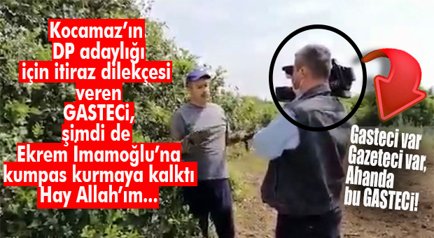 KOCAMAZ’IN DP ADAYLIĞINA DA “BİR YERLERDEN GELEN EMİRLE” İTİRAZ ETMİŞTİ: “GASTECİ” MAHMUT DÖLEK’TEN YENİ SKANDAL… “KUMPASÇILIĞINI İFŞA ETTİ!”