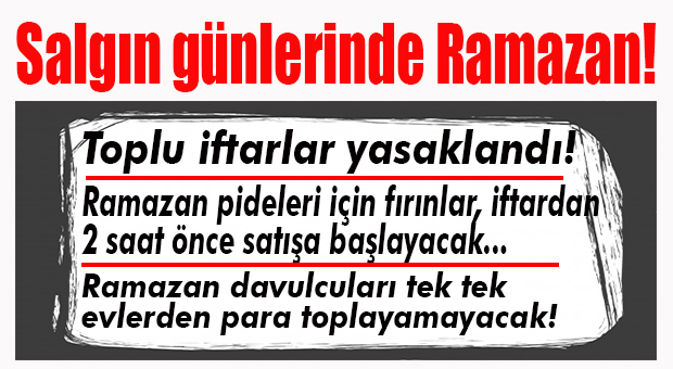 MERSİN VALİLİĞİ, SALGIN TEDBİRLERİ KAPSAMINDA RAMAZAN ÖNLEMLERİNİ KAMUOYUNA DUYURDU