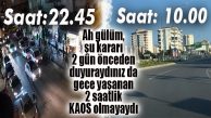 2 SAATLİK KAOS YERİNİ SESSİZLİĞE BIRAKTI… MERSİN’DE SOKAKLAR BOMBOŞ!