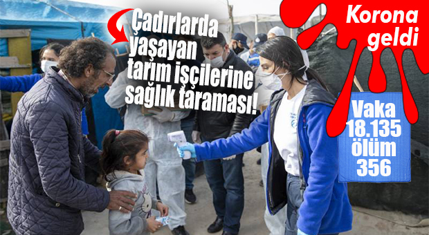 TARIM İŞÇİSİ 120 AİLE SAĞLIK TARAMASINDAN GEÇTİ