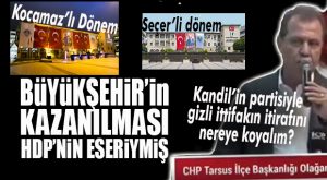 “BÜYÜKŞEHİR’İN KAZANILMASI, HDP’NİN BİR ESERİYMİŞ!” ÇIKARDIĞINIZ İŞÇİLERDEN VE BAYRAMDA DONATILMAYAN BAYRAKLARDAN BELLİ GAYRI…