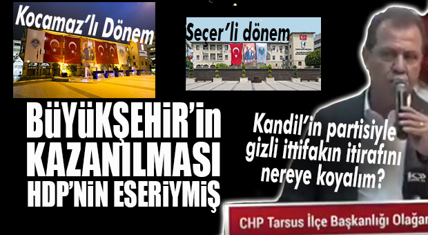 “BÜYÜKŞEHİR’İN KAZANILMASI, HDP’NİN BİR ESERİYMİŞ!” ÇIKARDIĞINIZ İŞÇİLERDEN VE BAYRAMDA DONATILMAYAN BAYRAKLARDAN BELLİ GAYRI…