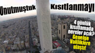 VALİLİĞE GENELGE GELDİ… 4 GÜNLÜK KISITLAMADA NERELER AÇIK OLACAK?