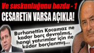 KOCAMAZ SUSKUNLUĞUNU BOZDU: “BELEDİYE AĞLAMAKLA VAKİT GEÇİRİLECEK YER DEĞİL!”