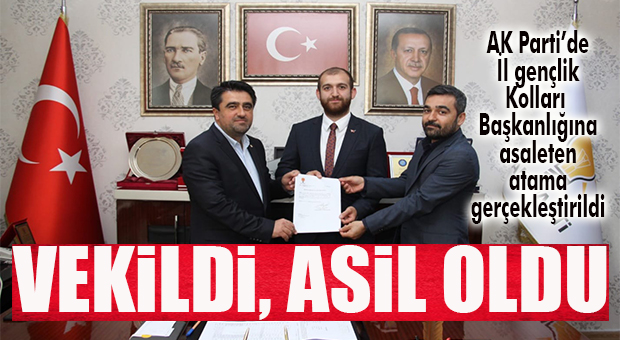 AK PARTİ MERSİN İL GENÇLİK KOLLARI BAŞKANLIĞINA MUSTAFA IŞIK ATANDI