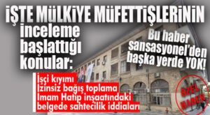 BU HABER BAŞKA YERDE YOK… MÜLKİYE MÜFETTİŞLERİ 3 ANA KONU İÇİN MERSİN’DE!