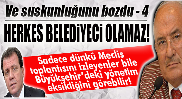 KOCAMAZ SUSKUNLUĞUNU BOZDU: “BAŞKANLIK KİBİRLE YAPILMAZ!”