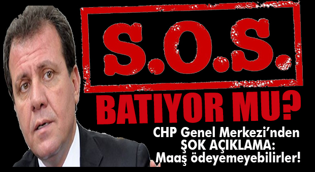 VE CHP’DEN İTİRAF GELDİ: “ÖNÜMÜZDEKİ AY BELEDİYELER MAAŞ ÖDEYEMEYEBİLİR!”