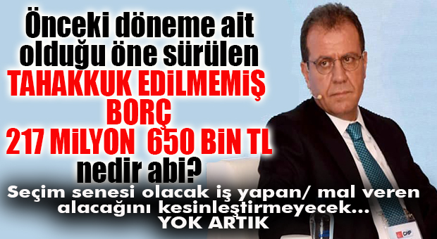 SANSASYONEL’DEN DEV YAZI DİZİSİ… GEÇMİŞ DÖNEMDEN “TAHAKKUK EDİLMEMİŞ BORÇ” MUAMMASI