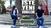 YENİŞEHİR’DE BANKLARA KORONA AYARI… DİP DİBE OTURMA BİTTİ!
