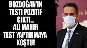 CHP’Lİ BAŞARIR DA TEST YAPTIRDI… İŞTE BAŞARIR’IN TEST SONUCU!