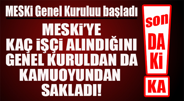 SON DAKİKA… 347 İŞÇİ ÇIKIŞININ YERİNE KAÇ İŞÇİ ALINDIĞINI SEÇER SAKLADI!