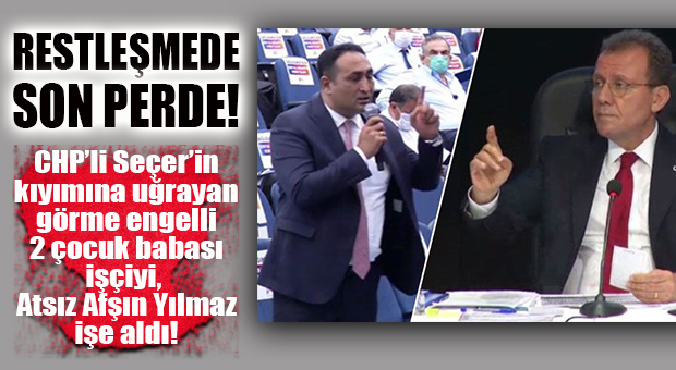 YARDIM KOLİSİNİ TAŞ BİNA’YA FIRLATMIŞTI: CHP’Lİ SEÇER MHP’Lİ YILMAZ RESTLEŞMESİNDE SON PERDE