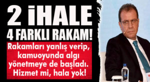 VAHAP SEÇER, RAKAMLARI YANLIŞ VERİP, MİLLETİN KAFASINI BULANDIRMAYA BAŞLADI…