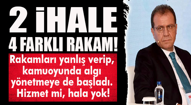 VAHAP SEÇER, RAKAMLARI YANLIŞ VERİP, MİLLETİN KAFASINI BULANDIRMAYA BAŞLADI…