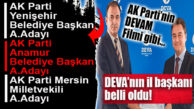 FLAŞ GELİŞME… DEVA PARTİSİ MERSİN İL BAŞKANI AK PARTİLİ CENK CENKÇİMENOĞLU OLDU