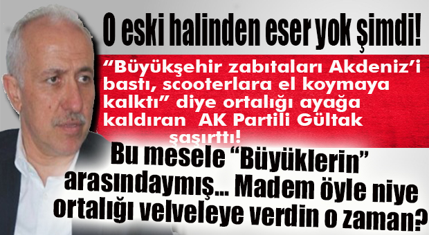 ÇARKA GEL ÇARKA… MESELE BÜYÜKLERİN ARASINDAYMIŞ… VAY GÜLTAK VAY