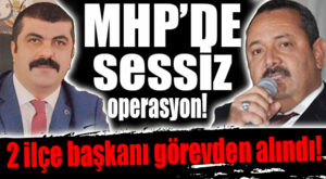 ATLANMAMASI GEREKEN DETAY! MHP’DE 2 İLÇE BAŞKANI GÖREVDEN ALINDIĞI İDDİA EDİLDİ