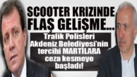 ŞİMDİ ÇIK İŞİN İÇİNDEN ÇIKABİLİRSEN! MARTI SCOOTERLARA TRAFİK CEZALARI BAŞLADI…