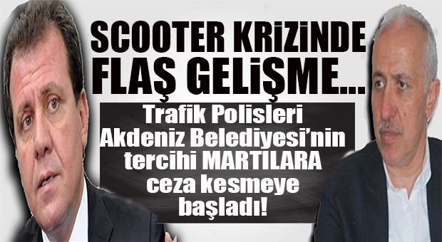 ŞİMDİ ÇIK İŞİN İÇİNDEN ÇIKABİLİRSEN! MARTI SCOOTERLARA TRAFİK CEZALARI BAŞLADI…