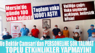 MERSİN TABİP ODASI’NDAN ÜRKÜTEN AÇIKLAMA: MERSİN’DE GÜNDE 100 VAKA ÇIKIYOR