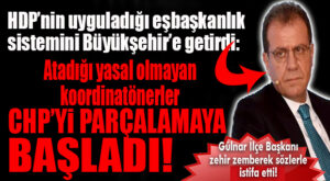 SEÇER’İN YASAL OLMAYAN KOORDİNATÖRLERİ, ÖRGÜTÜ PARAMPARÇA ETTİ: CHP GÜLNAR ÖRGÜTÜ İSTİFA ETTİ!