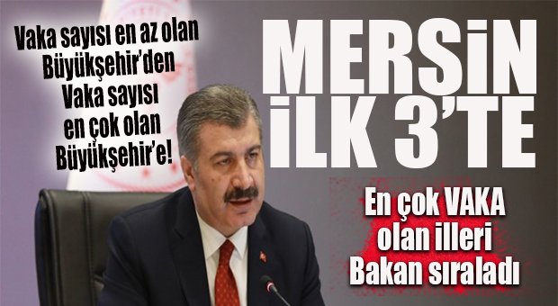 SAĞLIK BAKANI KOCA, “MERSİN VAKA GERÇEĞİNİ” ORTAYA KOYDU