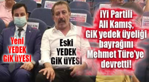 GİK ADAYLIĞI İÇİN İL YÖNETİMİNDEKİ GÖREVİNDEN DE İSTİFA EDEN MEHMET TÜRE, YEDEK ÜYELİKTE KALDI!