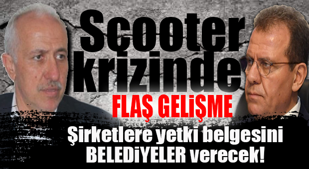BÜYÜKŞEHİR İLE AKDENİZ’İ KARŞI KARŞIYA GETİREN SCOOTER KRİZİNDE FLAŞ GELİŞME