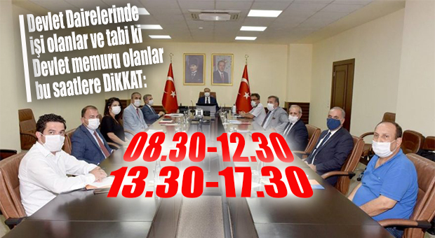 MERSİN’DE MESAİ SAATLERİ KAMU İÇİN DEĞİŞTİ!