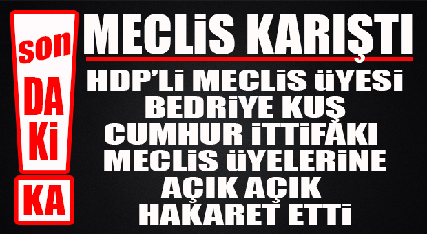 FLAŞ…FLAŞ…FLAŞ… BÜYÜKŞEHİR MECLİSİ KARIŞTI, OTURUMA ARA VERİLDİ
