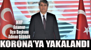 FLAŞ GELİŞME… MHP ANAMUR İLÇE BAŞKANI ADNAN GÜBBÜK’ÜN ŞEHİR HASTANESİNDE KORONA TEDAVİSİNE BAŞLANDI!