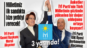 İYİ PARTİ’NİN 3. KURULUŞ YILDÖNÜMÜ MERSİN’DE DE KUTLANDI