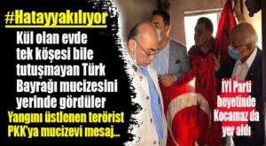 İYİ PARTİ HEYETİ, BELEN YANGIN FACİASINI YERİNDE İNCELEDİ