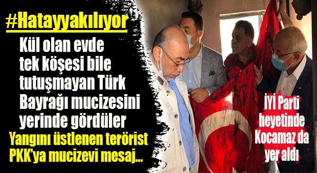 İYİ PARTİ HEYETİ, BELEN YANGIN FACİASINI YERİNDE İNCELEDİ