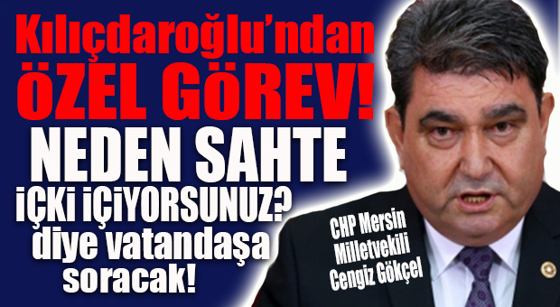 CHP’Lİ GÖKÇEL KOMİSYONDA YER ALDI: “CHP, SAHTE İÇKİ ÖLÜMLERİNİ ARAŞTIRACAK!”
