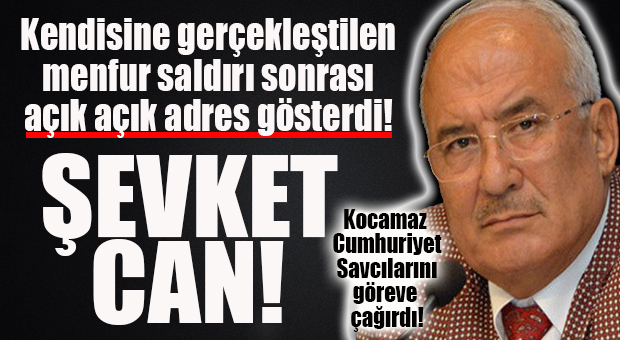 MENFUR SALDIRI SONRASI BURHANETTİN KOCAMAZ KONUŞTU: “BU İŞİN ARKASINDA…”