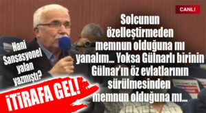 MESKİ YALANLAMIŞTI, SANSASYONEL YİNE DOĞRULANDI… HEM DE GENEL KURUL’DA