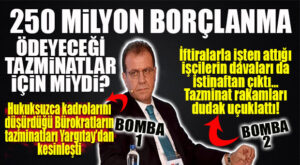 CHP’Lİ SEÇER BORÇLANMAYI BUNUN İÇİN Mİ İSTEDİ? İŞTEN ÇIKARDIĞI İŞÇİLERE VE DEVLETİN VERDİĞİ KADROYU KAFASINA GÖRE DÜŞÜREN MERSİN BÜYÜKŞEHİR’E TAZMİNAT ŞOKU!