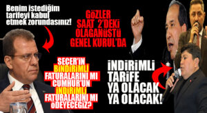 CHP’Lİ SEÇER’İN BİNDİRİMLİ TARİFESİ Mİ, CUMHUR’UN İNDİRİMLİ TARİFESİ Mİ GEÇECEK? GÖZLER MESKİ GENEL KURULUNDA!
