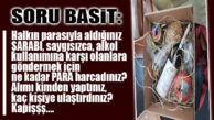 ADET BAŞINA 250 TL’LİK BÜYÜKŞEHİR PROMOSYONU İÇİN NET SORU: “ŞARAPLI PAKET İÇİN TOPLAMDA KAÇ TL ÖDENDİ?”