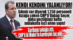 SIKINTI VAR DEDİ AMA İŞÇİ ALMAYA DEVAM EDİYOR… CHP’Lİ BÜYÜKŞEHİR YÖNETİMİ SON HIZ KADROLAŞIYOR!