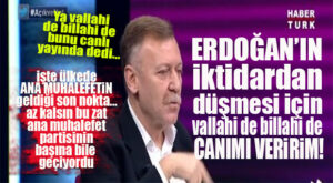 VALLAHİ BÖYLE DEDİ: “ERDOĞAN’IN DÜŞMESİ İÇİN CANIMI BİLE VERİRİM!”