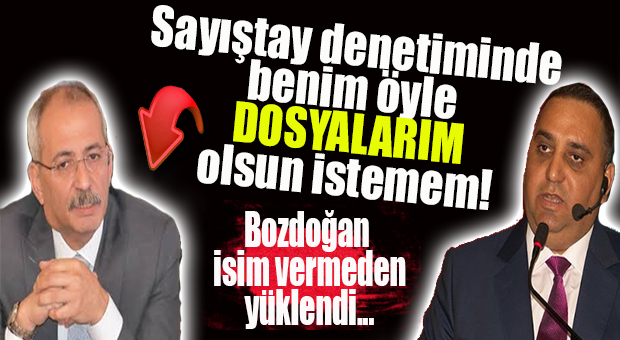 BOZDOĞAN TOPLU KONUT SAHİPLERİNİ TOPLADI, ŞEVKET CAN’A YÜKLENDİ: “BENİM GİBİ SUÇU OLMAYANA HIRSIZ DEMEK AYRI, BUNLARI YAPANLARA SAYIN DEMEK AYRI”