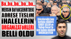YOK BÖYLE İDDİA: KILIÇDAROĞLU’NUN KORUMA MÜDÜRÜYLE SEÇER’İN ÖZEL KALEM MÜDÜRÜ İHALELERİ AYARLAMIŞ!